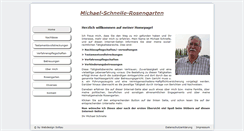 Desktop Screenshot of michael-schnelle-rosengarten.de