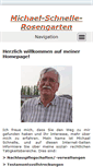 Mobile Screenshot of michael-schnelle-rosengarten.de