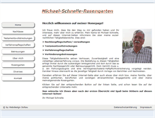 Tablet Screenshot of michael-schnelle-rosengarten.de